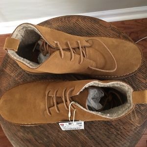 NEW with tags Zara leather suede boots size 38 unisex size 7 women 6 men bootie